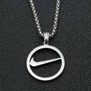 NIKE Silver Necklace w/giftbox